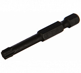 Биты для ударного инструмента IMPACT, T 30x50 мм, Torsion, E 6,3 (арт. D-IT-T30-050-005) 5шт