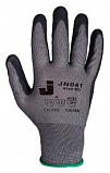 Защитные промышленные перчатки с нитриловым покрытием, 10/XL, серый/черный