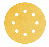 MIRKA Шлиф круг на цепляющейся основе GOLD D-125мм 8 отв. P120