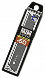 Лезвия TAJIMA, RAZAR BLACK, 18мм, обламывающиеся с покрытием, 50 шт в футляре