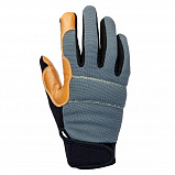 JAV06-10/XL Omega защитные антивибрационные кожаные перчатки Jata Safety для работы с инструментом