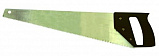 Ножовка по дереву средний зуб пласт. рукоятка "Стандарт" 450мм (10/60) БИБЕР 85652 