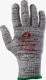 Самурай 01 Трикотаж. перчатки из полиэтиленовой пряжи, защита от порезов (5 класс), размер L, серый 